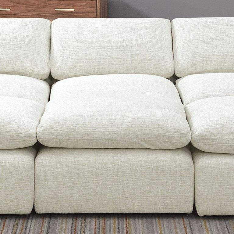 

    
Contemporary Cream Chenille Sleeper Sofa Furniture of America CM6974BG-SLEEPER Joel
