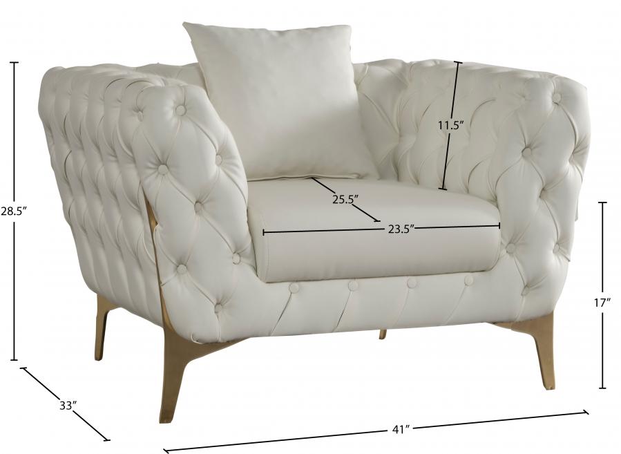 

    
682Cream-C Contemporary Cream Engineered Wood Chair Meridian Furniture Aurora 682Cream-C

