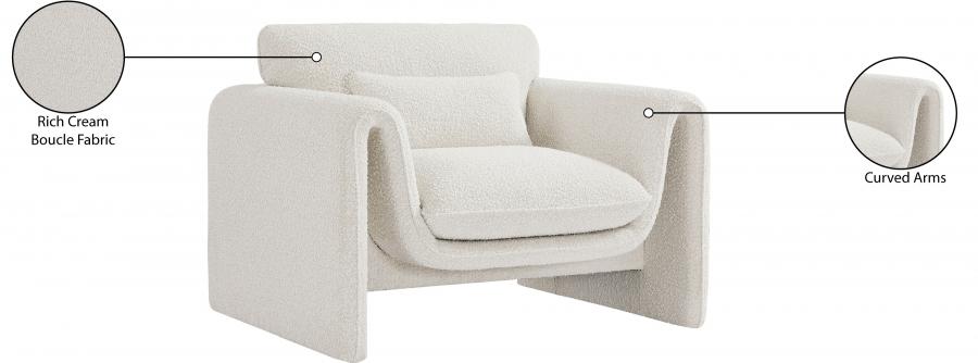 

                    
Buy Contemporary Cream Engineered Wood Chair Meridian Furniture Stylus 198Cream-C
