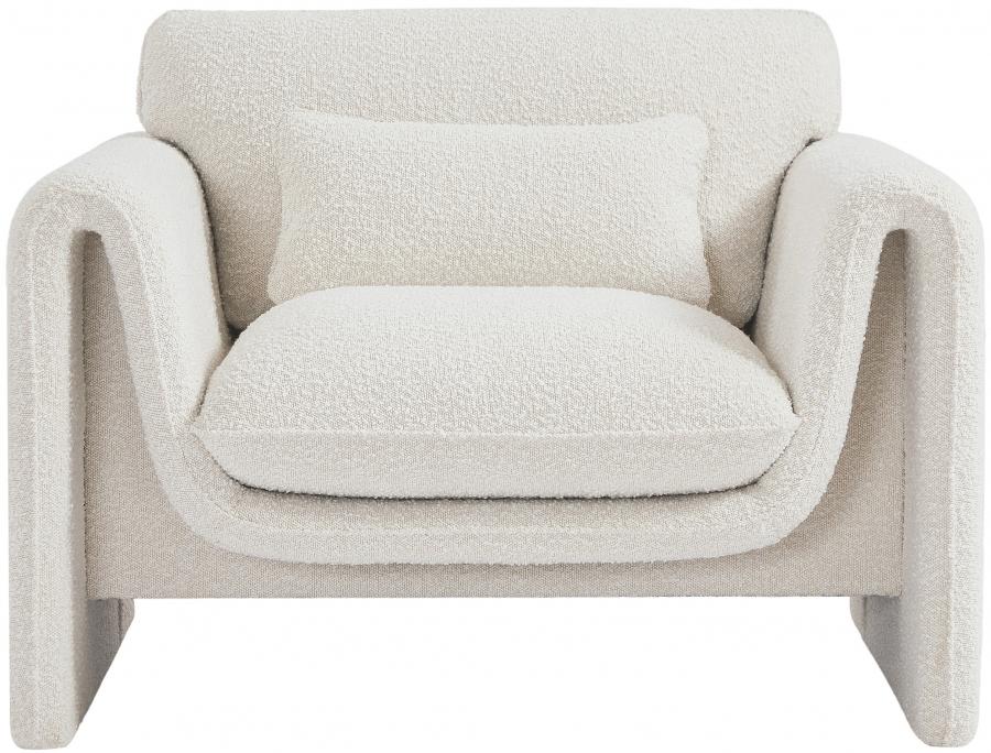 

                    
Meridian Furniture Stylus Chair 198Cream-C Chair Cream Boucle Fabric Purchase 
