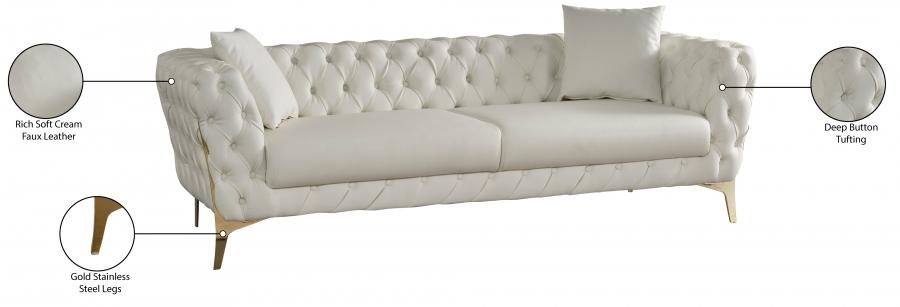 

    
Contemporary Cream Engineered Wood Living Room Set 2PCS Meridian Furniture Aurora 682Cream-S-2PCS
