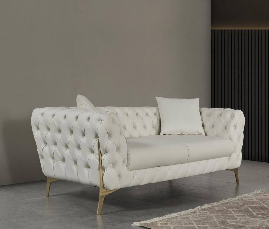 

        
Meridian Furniture Aurora Living Room Set 2PCS 682Cream-S-2PCS Living Room Set Cream Faux Leather 53625989849849
