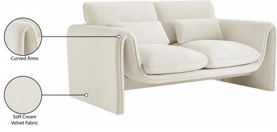 

    
199Cream-S-2PCS Contemporary Cream Engineered Wood Living Room Set 2PCS Meridian Furniture Sloan 199Cream-S-2PCS
