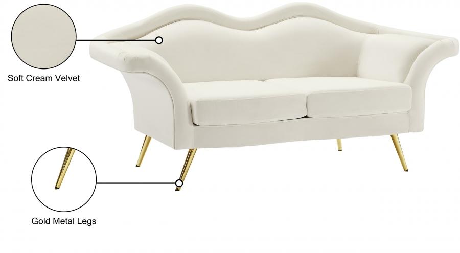 

    
 Order  Contemporary Cream Engineered Wood Living Room Set 3PCS Meridian Furniture Lips 607Cream-S-3PCS
