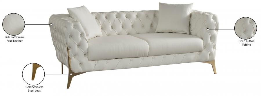 

                    
Buy Contemporary Cream Engineered Wood Loveseat Meridian Furniture Aurora 682Cream-L

