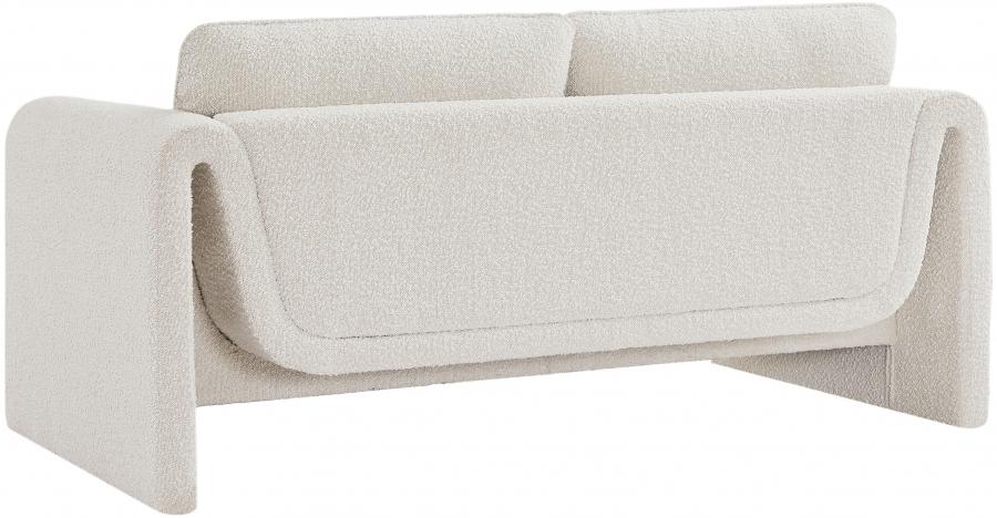 

        
Meridian Furniture Stylus Loveseat 198Cream-L Loveseat Cream Boucle Fabric 53592654182938
