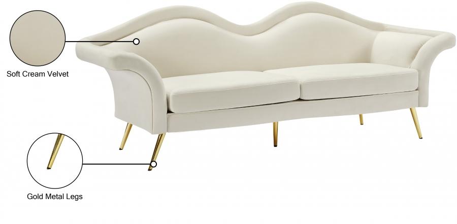 

                    
Buy Contemporary Cream Engineered Wood Sofa Meridian Furniture Lips 607Cream-S
