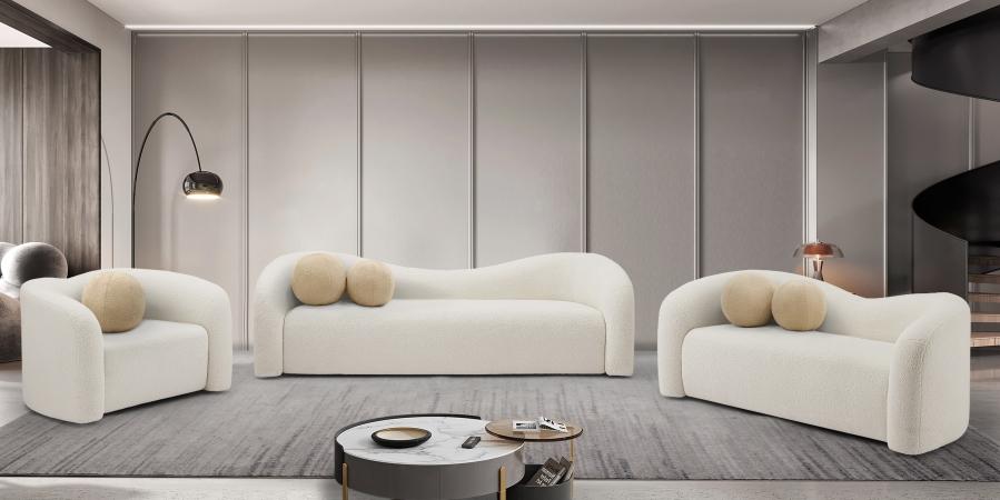 

    
 Photo  Contemporary Cream Eucalyptus Wood Chair Meridian Furniture Kali 186Cream-C
