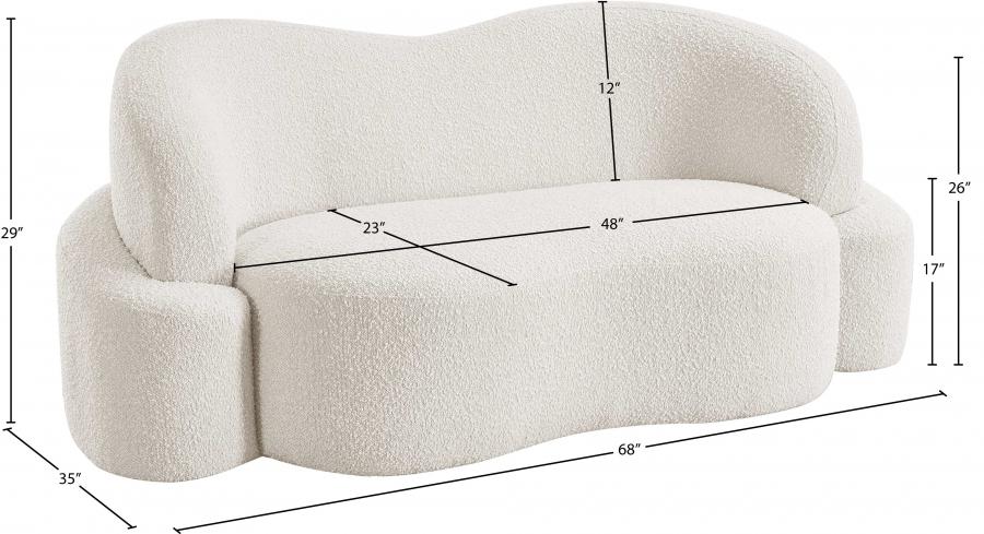 

                    
Buy Contemporary Cream Eucalyptus Wood Living Room Set 2PCS Meridian Furniture Principessa 108Cream-S-2PCS
