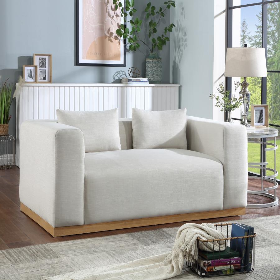 

    
 Photo  Contemporary Cream Solid Wood Living Room Set 2PCS Meridian Furniture Alfie 642Cream-S-2PCS
