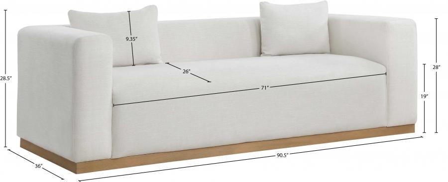 

    
642Cream-S Contemporary Cream Solid Wood Sofa Meridian Furniture Alfie 642Cream-S
