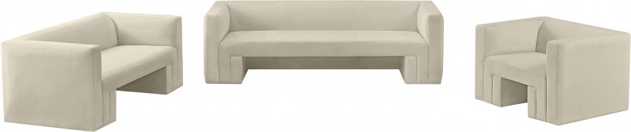 

    
 Order  Contemporary Cream Solid Wood Sofa Meridian Furniture Henson 665Cream-S
