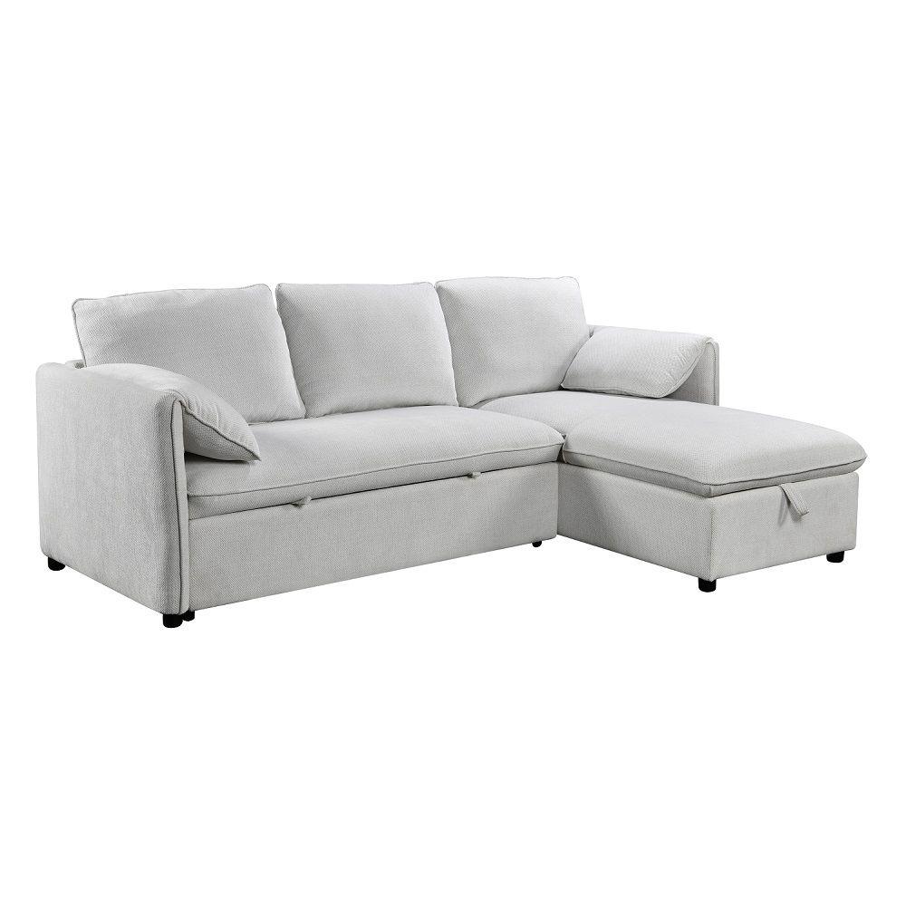 

    
Acme Furniture Yaroslav Sectional Sofa LV03170 Sectional Sofa Cream LV03170
