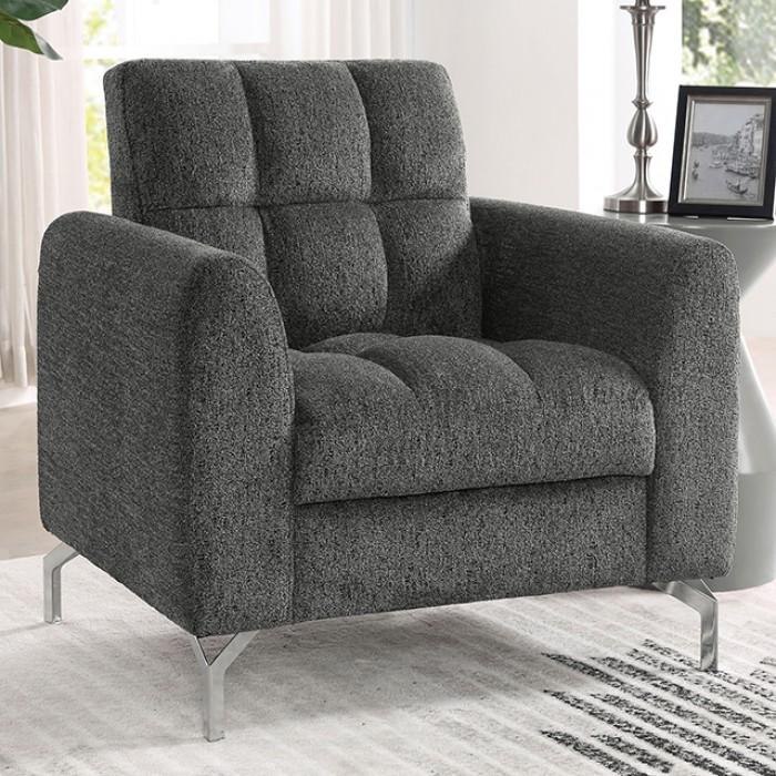 

    
Contemporary Dark Gray Solid Wood Chair Furniture of America Lupin CM6259DG-CH-C
