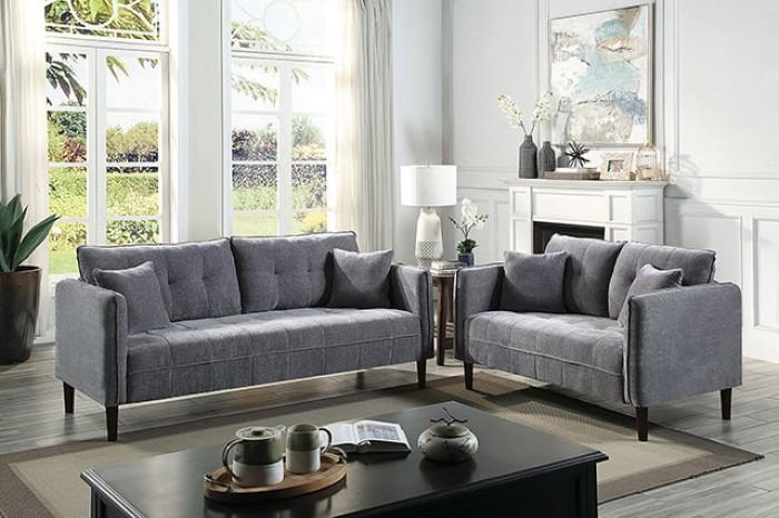 

    
Contemporary Dark Gray Solid Wood Living Room Set 2PCS Furniture of America Lynda CM6736DG-SF-S-2PCS
