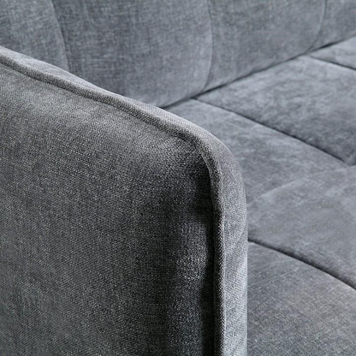 

    
Contemporary Dark Gray Solid Wood Sofa Furniture of America Lynda CM6736DG-SF-S
