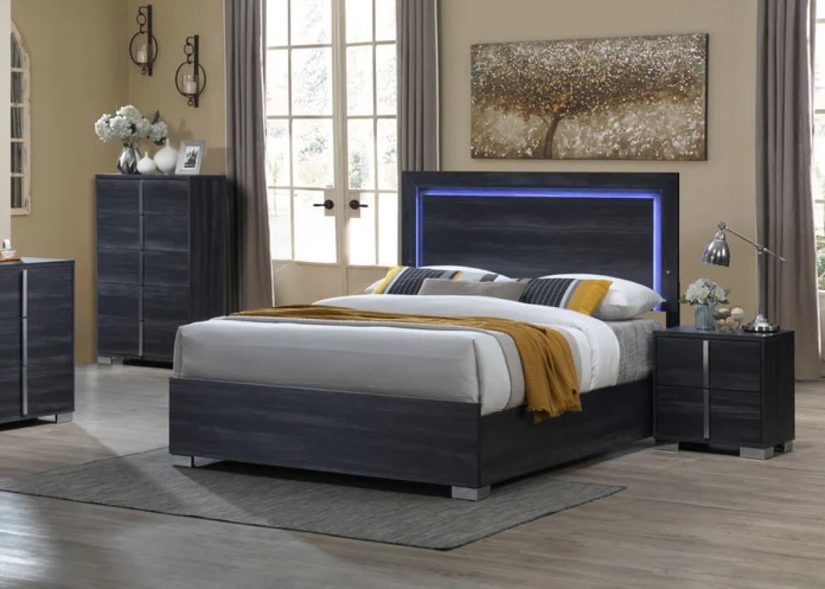 McFerran Furniture B785 Platform Bedroom Set