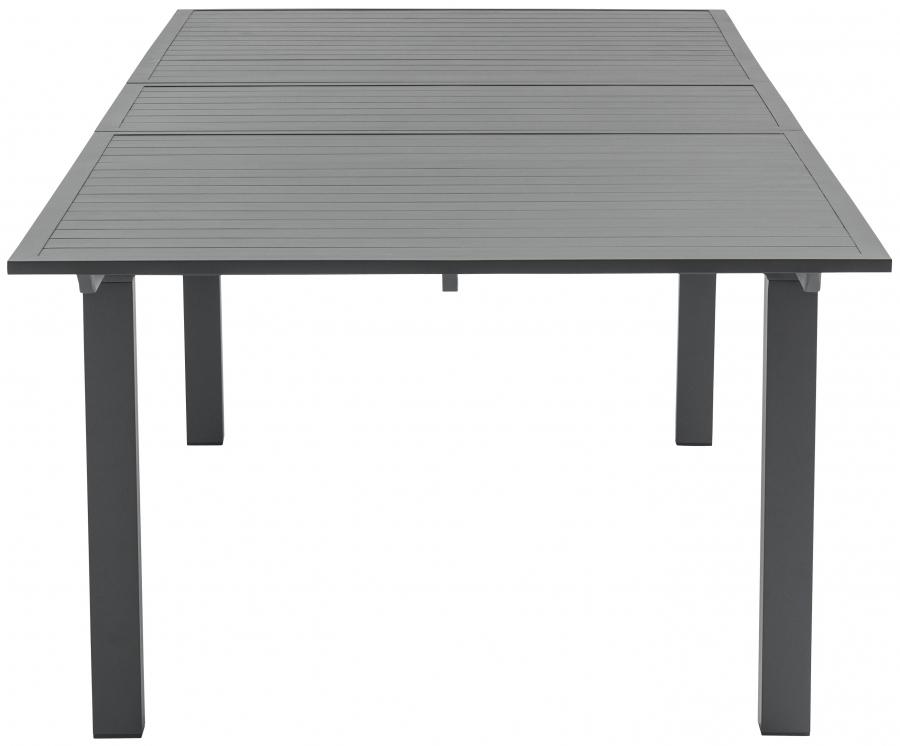 

                    
Buy Contemporary Dark Grey Aluminium Patio Dining Table Meridian Furniture Maldives 343Grey-T
