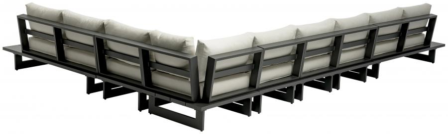 

    
 Order  Contemporary Dark Grey/Cream Aluminium Patio Modular Sectional Sec4A Meridian Furniture Maldives 338Cream-Sec4A
