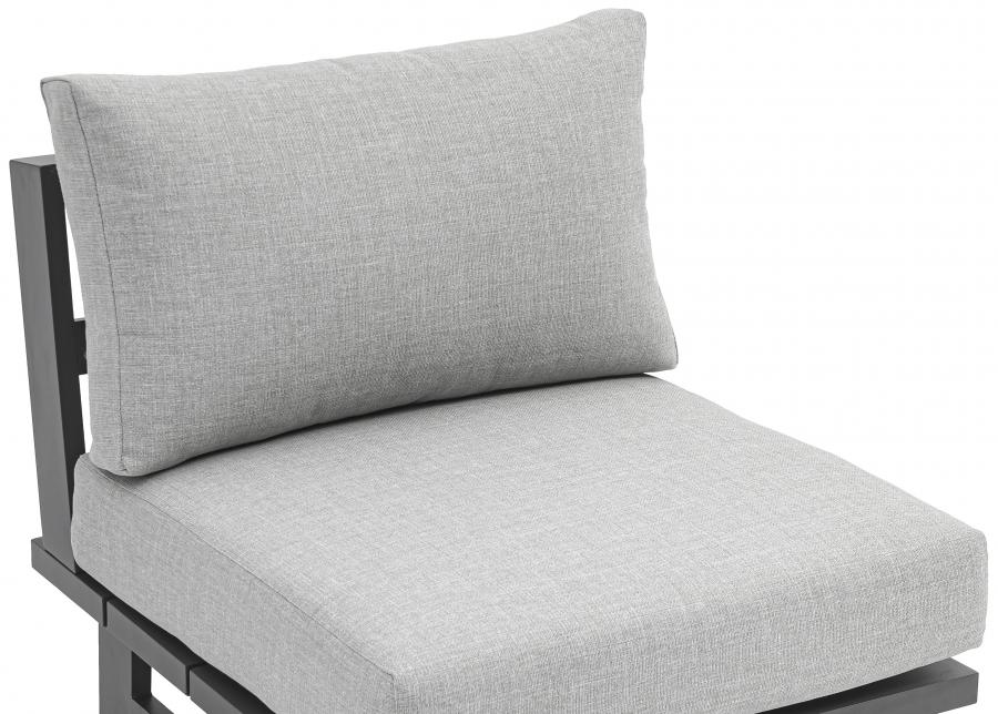 

    
338Grey-Armless Meridian Furniture Modular Armless Chair
