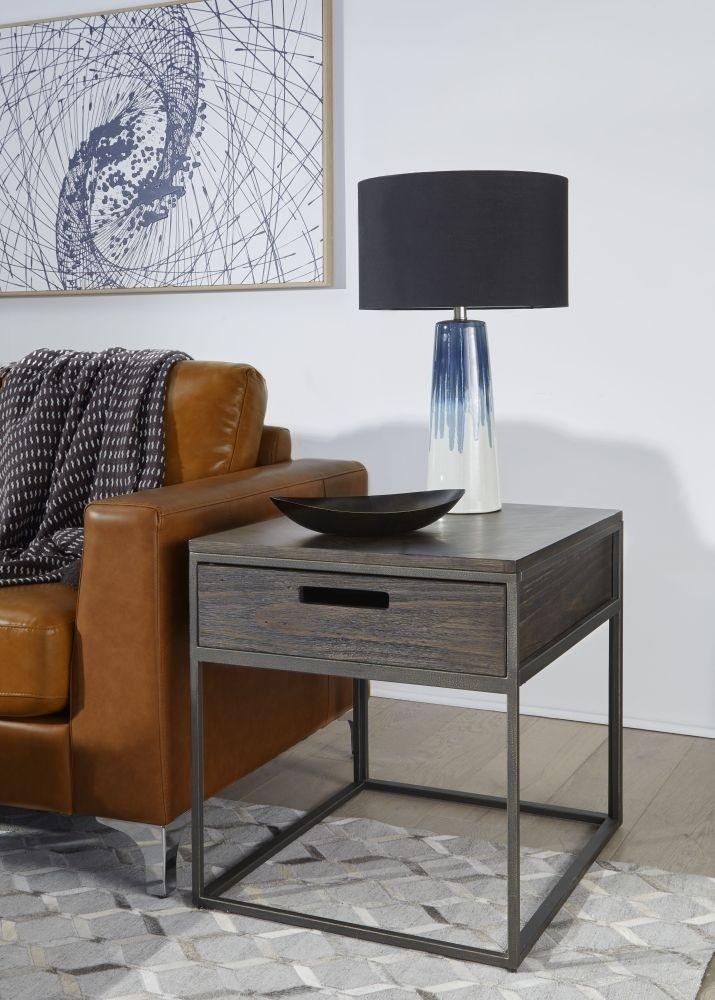 

    
Contemporary End Table with Drawer BRADLEY by Modus Furniture

