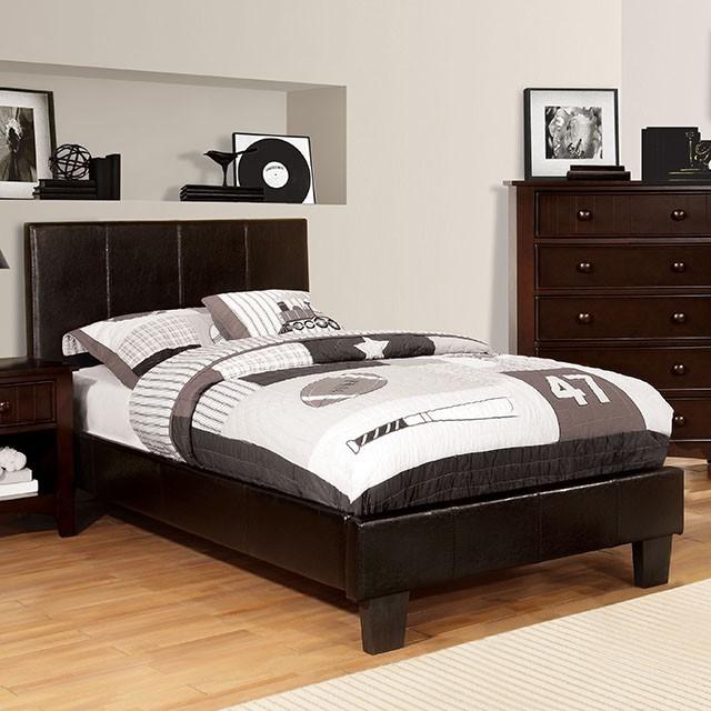 

    
Contemporary Espresso Solid Wood Queen Platform Bed Furniture of America Winn Park CM7008EX-Q
