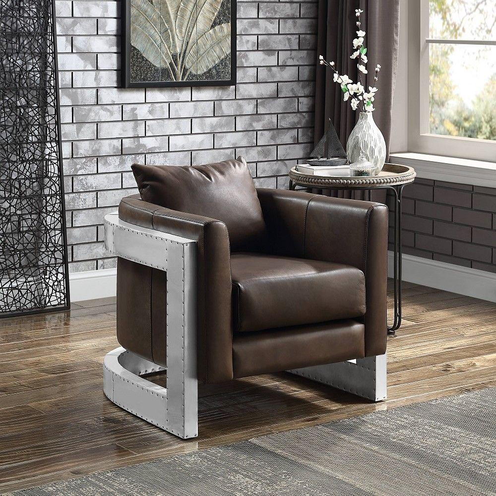 

    
Contemporary Espresso Wood Accent Chair Acme Betla AC01987-C
