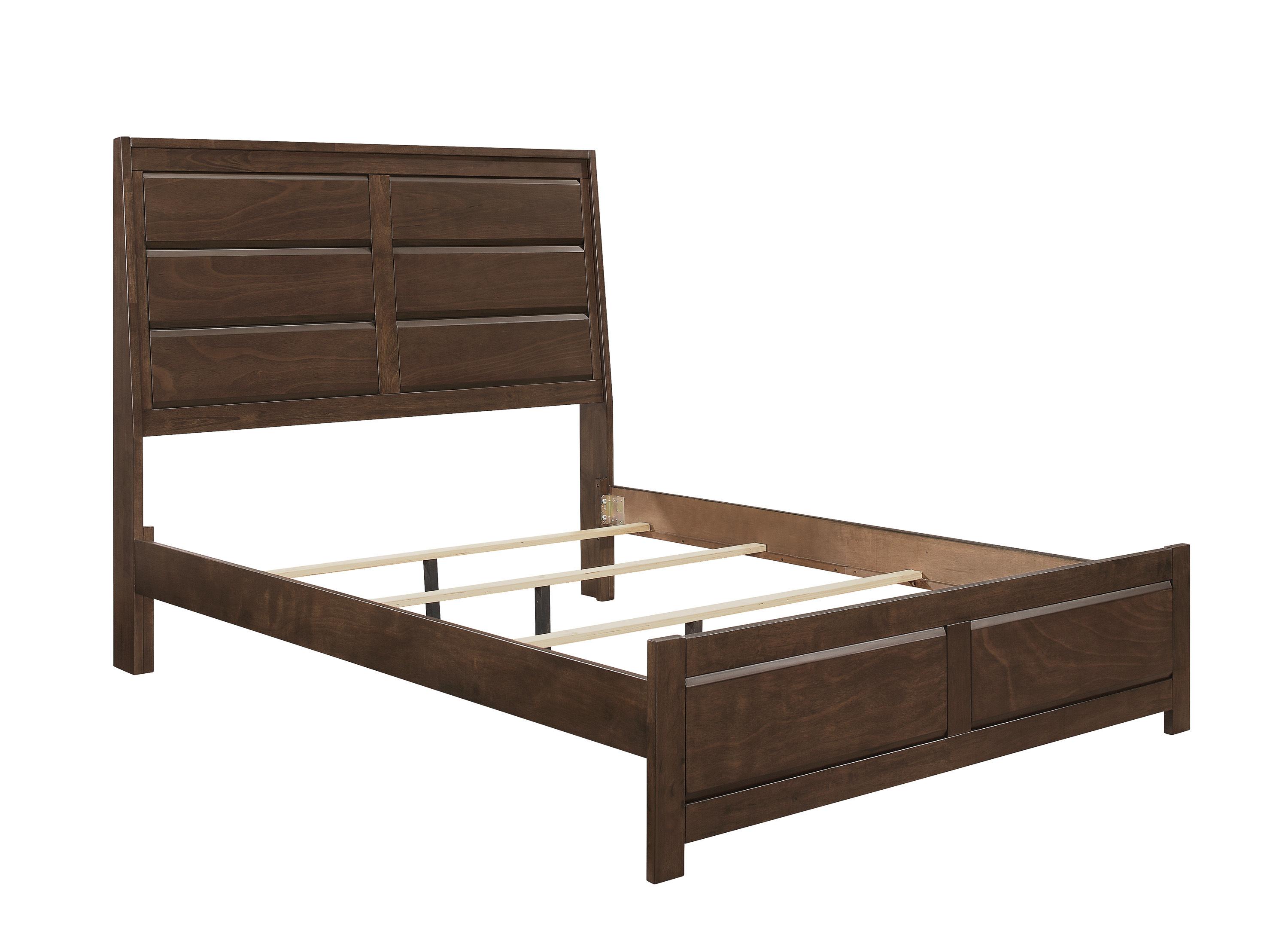 

    
Contemporary Espresso Wood Queen Bed Homelegance 1961RF-1N* Erwan
