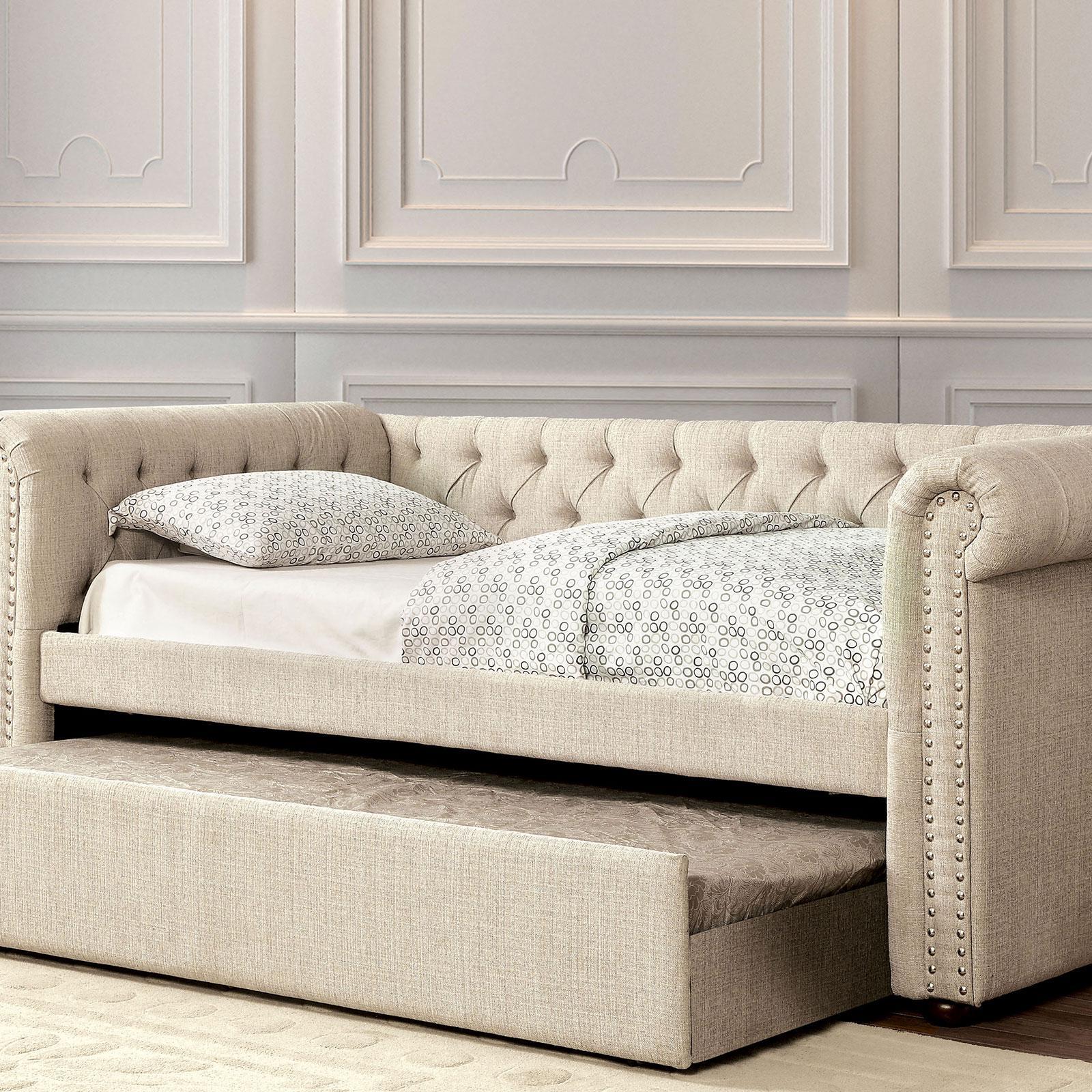 

    
Furniture of America Leanna Daybed Beige CM1027BG-F-BED
