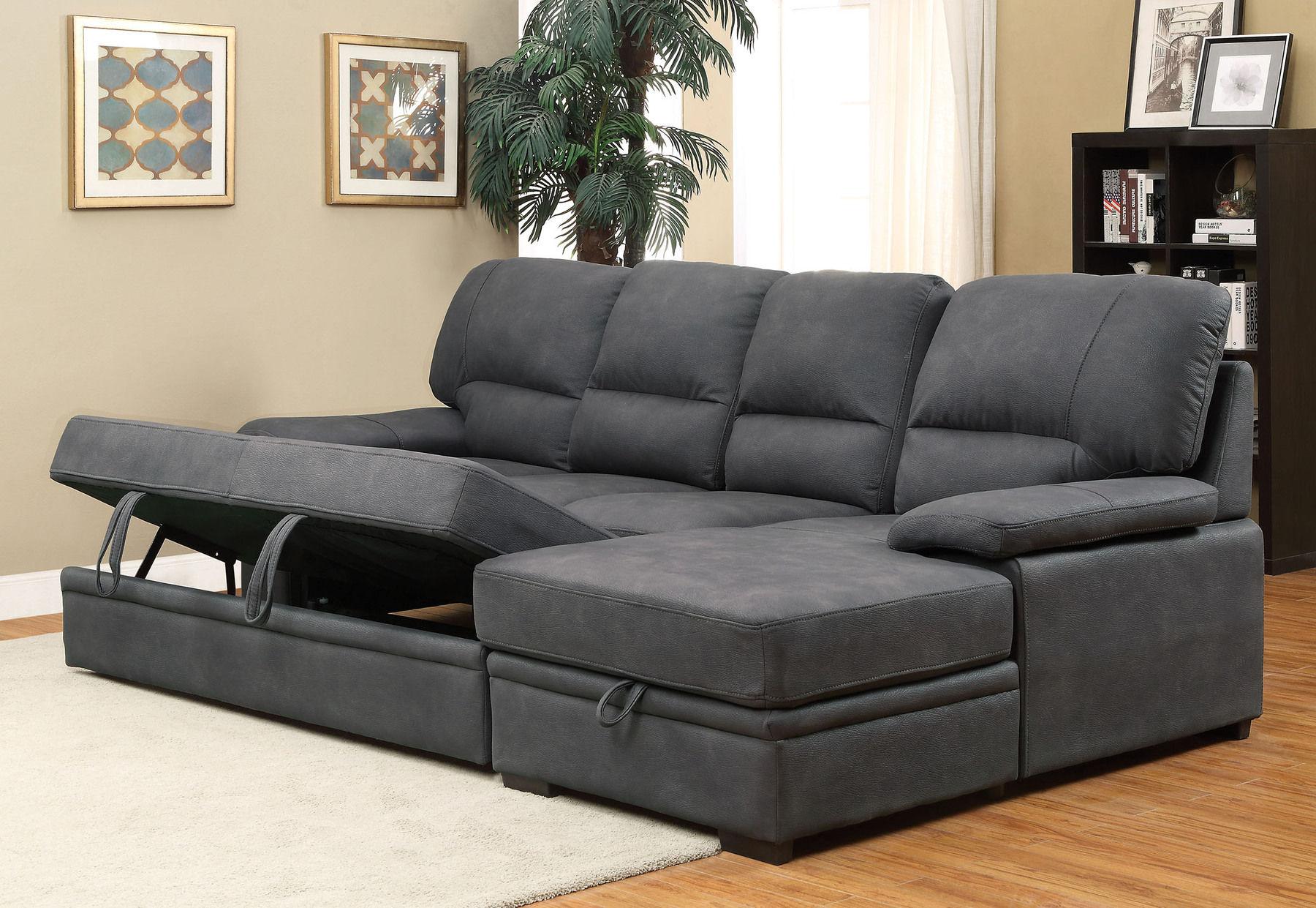 

    
CM6908BK Furniture of America Sectional Sofa
