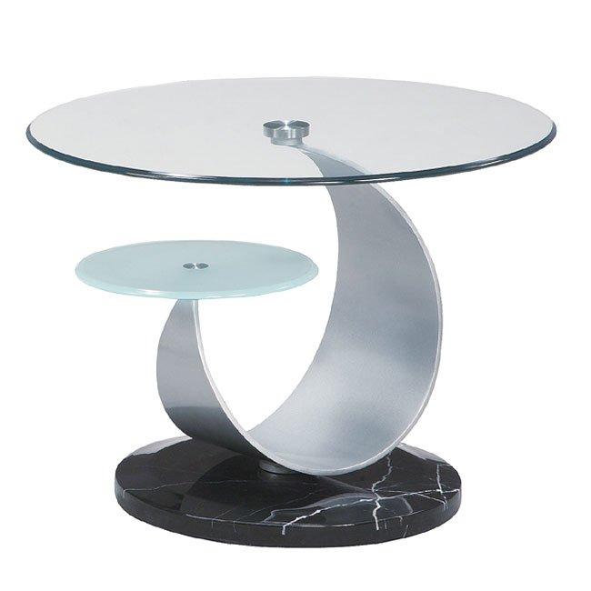 

    
Global United T161C Coffee Table and End Table Set Chrome/Clear/Black T161C / T161E
