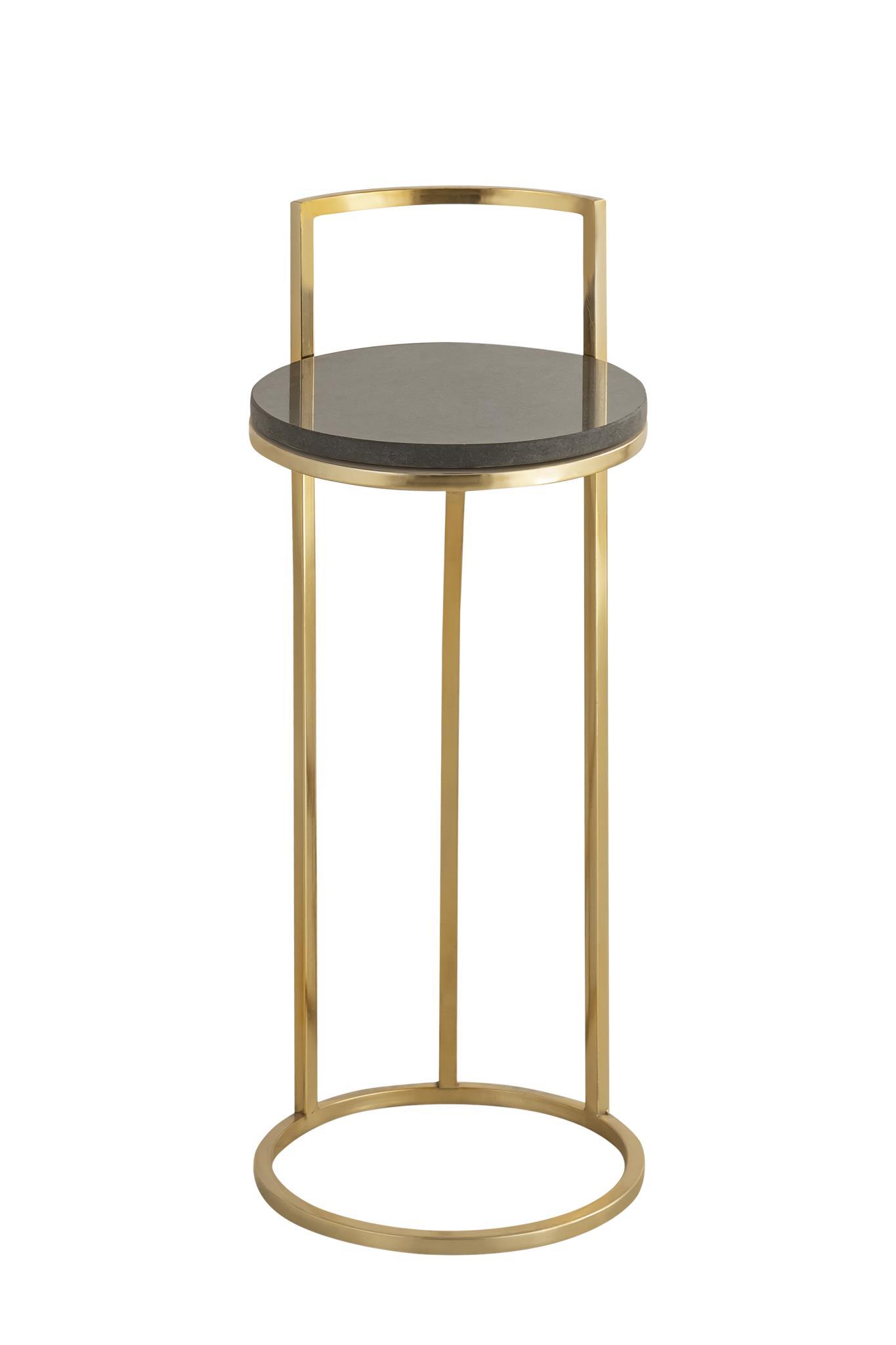 

    
718852653168 Contemporary Gold/Black Metal Drink Table Albany Living 4156
