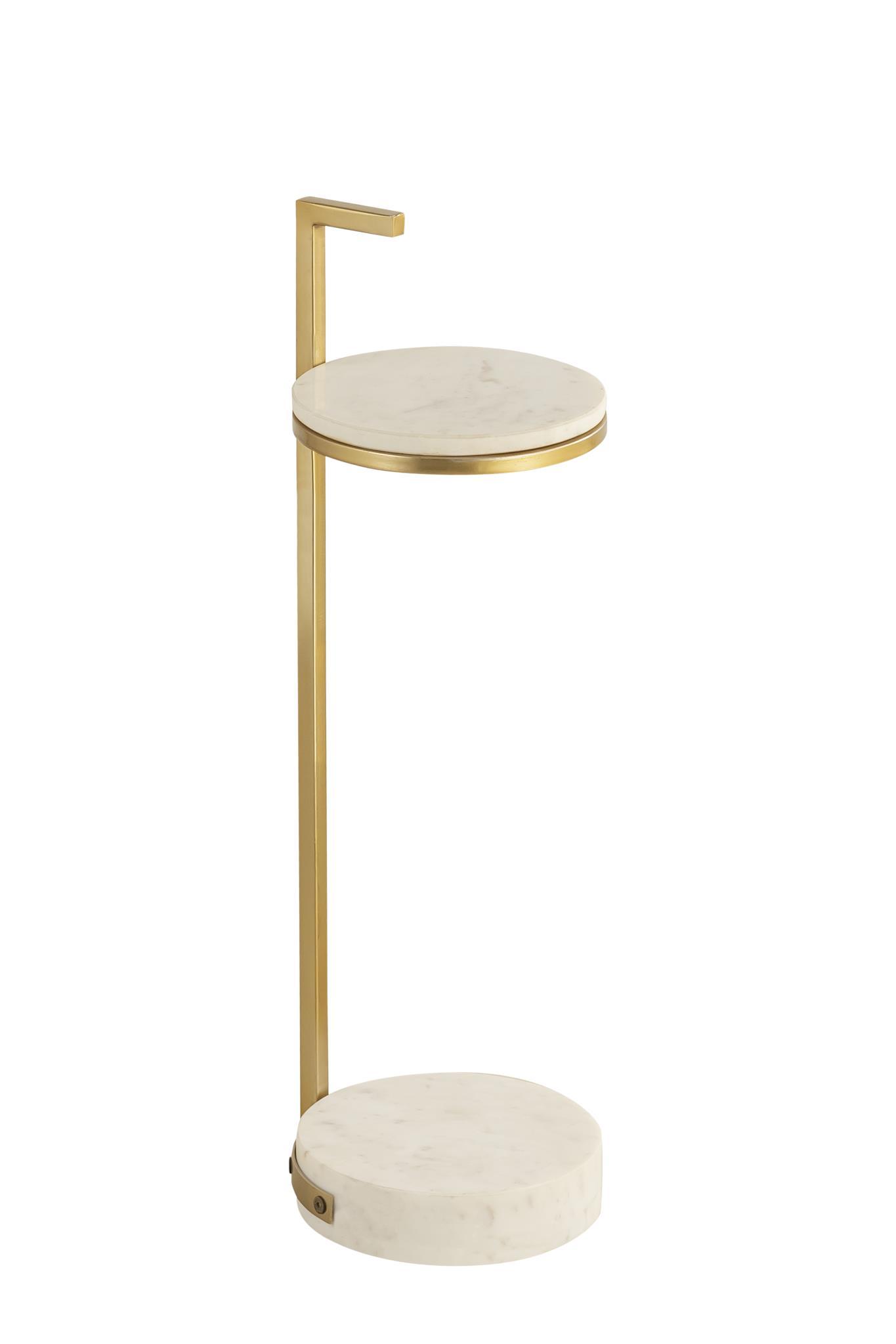 

    
Albany Living 4155 Drink Table 718852653137 Cocktail Table Marble/White/Gold 718852653137
