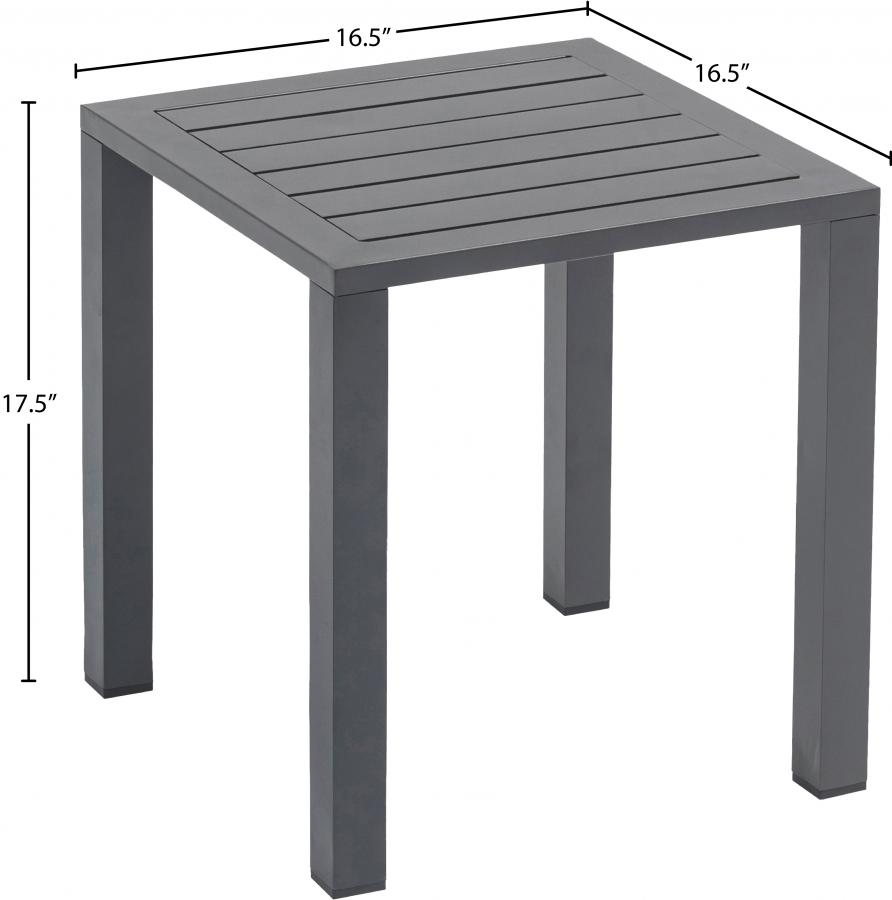 

                    
Meridian Furniture Maldives Patio End Table 346Grey-ET Patio End Table Dark Grey/Gray  Purchase 

