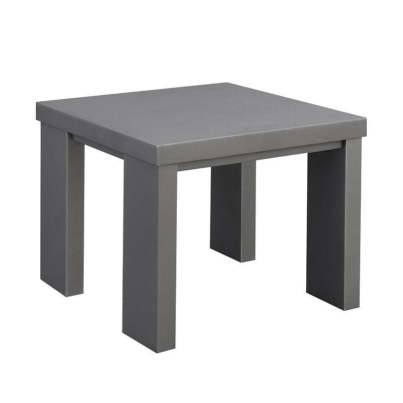 

    
Contemporary Gray Aluminum Frame Patio End Table Furniture of America CM-OS1884E Codington
