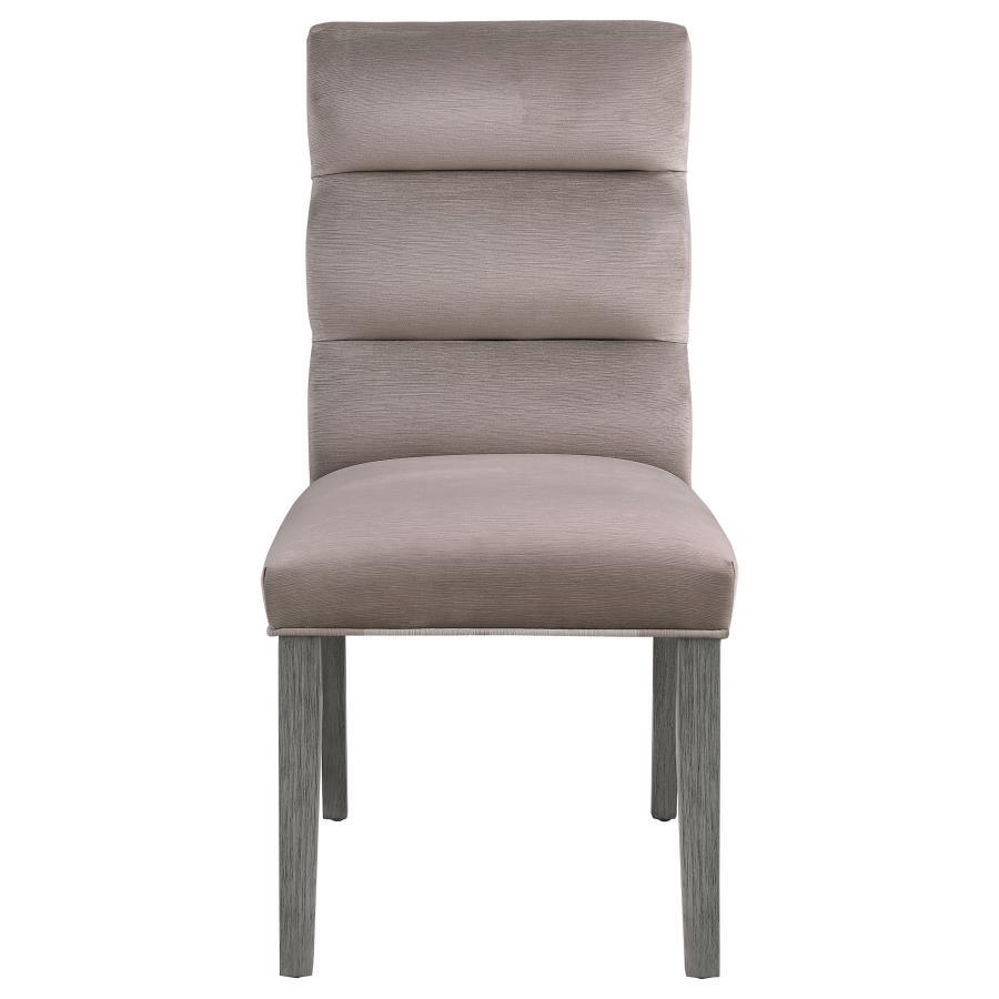 

        
Coaster Carla Side Chair Set 2PCS 106684-SC-2PCS Side Chair Set Ash/Gray Fabric 65152991989897

