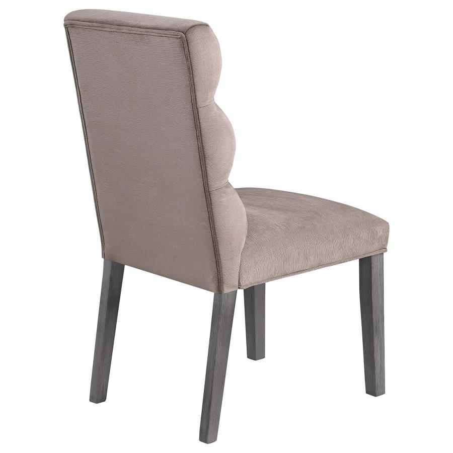 

    
106684-SC-2PCS Contemporary Gray/Ash Wood Side Chair Set 2PCS Coaster Carla 106684
