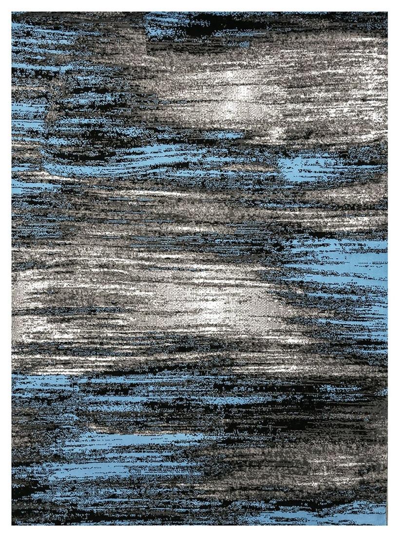 

    
Contemporary Gray & Blue Polyester 7'8" x 10' Area Rug Furniture of America RG5185-M Sivas
