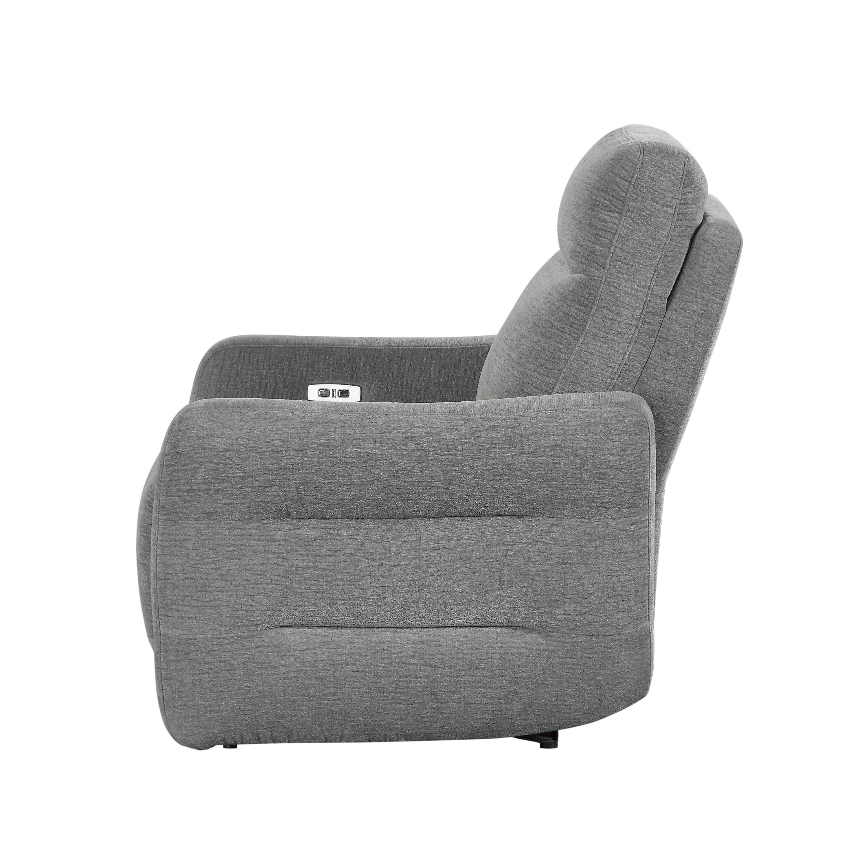 

                    
Homelegance 9804DV-1PWH Edition Power Reclining Chair Gray Chenille Purchase 
