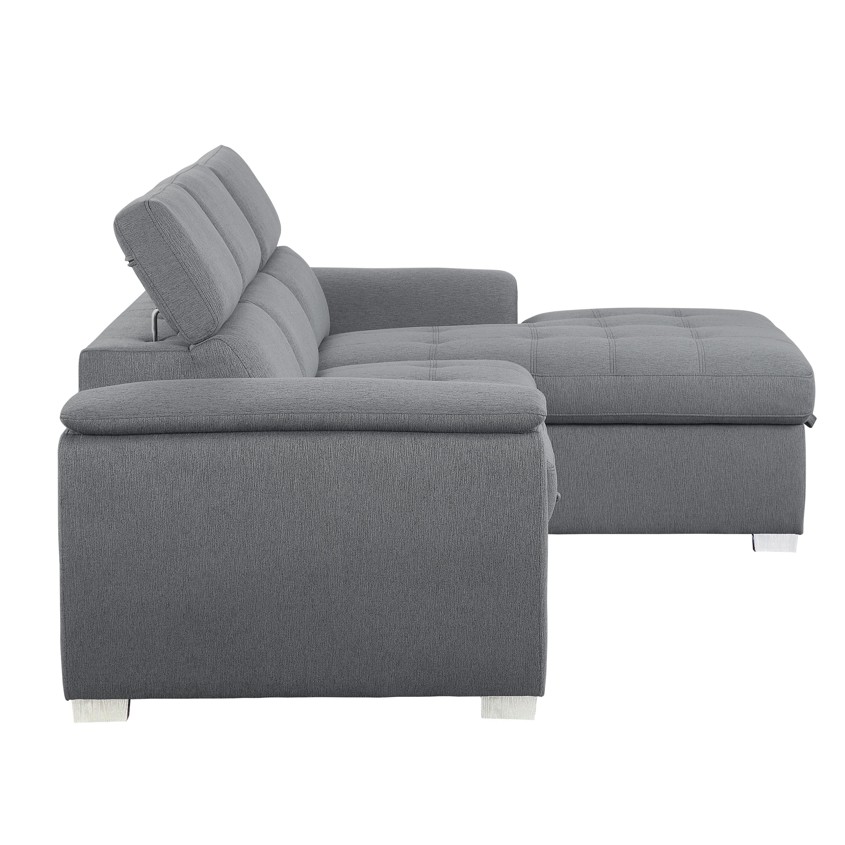 

                    
Homelegance 9355GY*22LRC Berel Sectional Gray Chenille Purchase 
