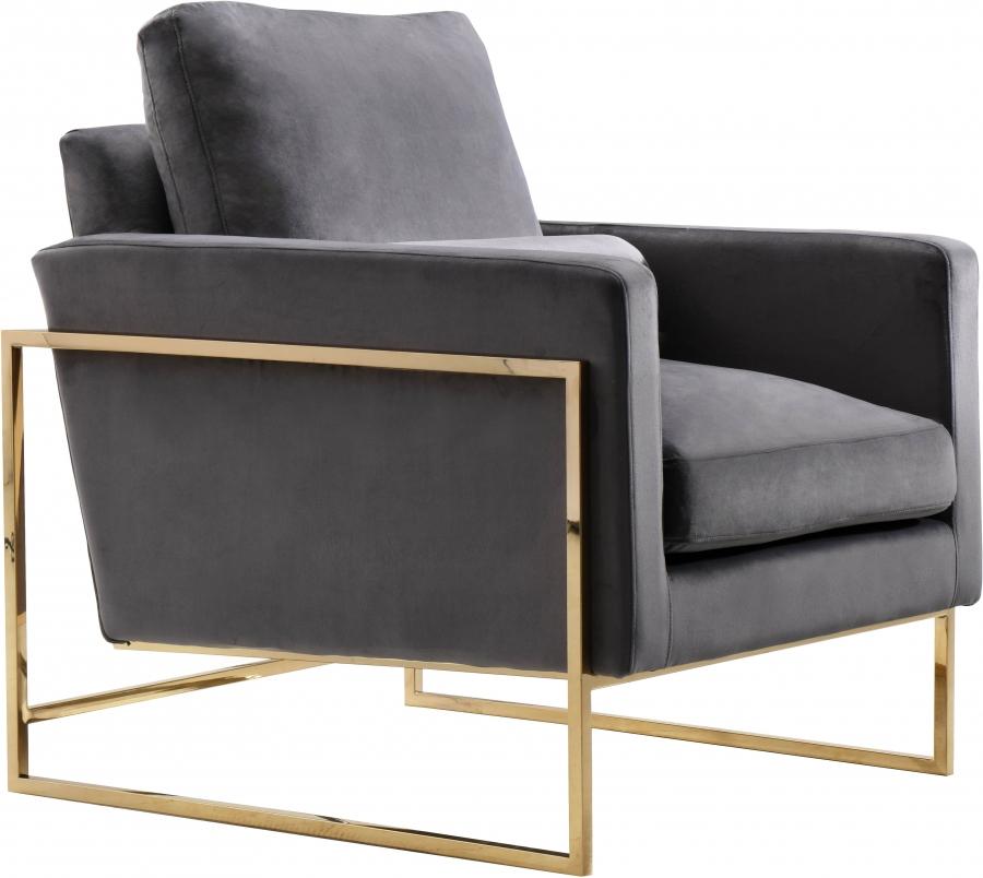 

                    
Meridian Furniture Mila Chair 678Grey-C Chair Gray Velvet Purchase 
