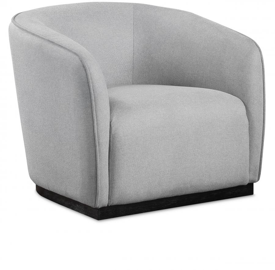 

    
Contemporary Gray Engineered Wood Chair Meridian Furniture Mylah 675Grey-C
