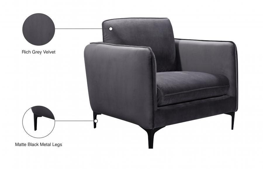 

    
690Grey-C Meridian Furniture Chair
