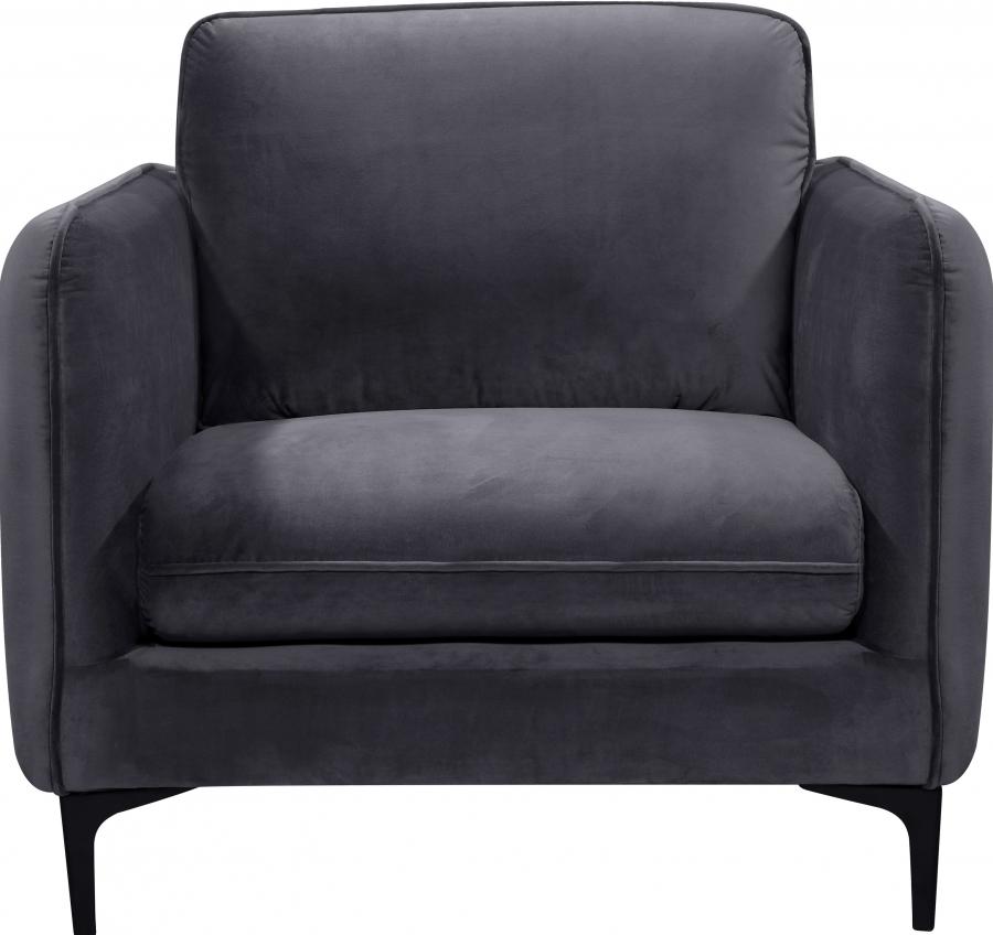 

    
Meridian Furniture Poppy Chair 690Grey-C Chair Gray 690Grey-C
