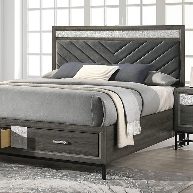 

    
Furniture of America Voleta King Storage Bedroom Set 5PCS FM7212GY-EK-5PCS Storage Bedroom Set Gray FM7212GY-EK-5PCS
