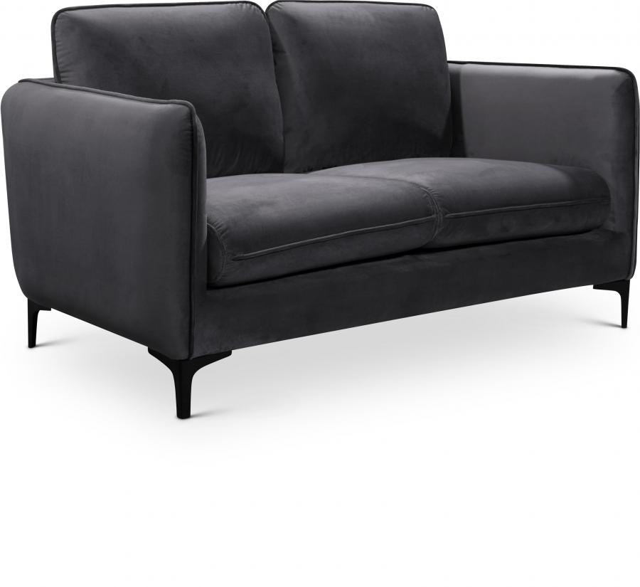 

                    
Buy Contemporary Gray Engineered Wood Living Room Set 2PCS Meridian Furniture Poppy 690Grey-S-2PCS
