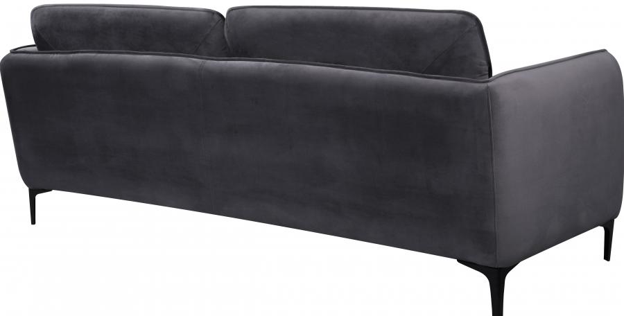 

                    
Meridian Furniture Poppy Sofa 690Grey-S Sofa Gray Velvet Purchase 
