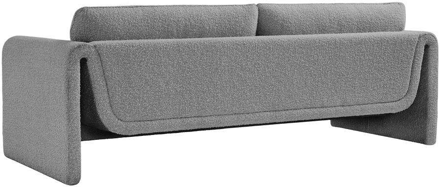 

                    
Meridian Furniture Stylus Sofa 198Grey-S Sofa Gray Boucle Fabric Purchase 
