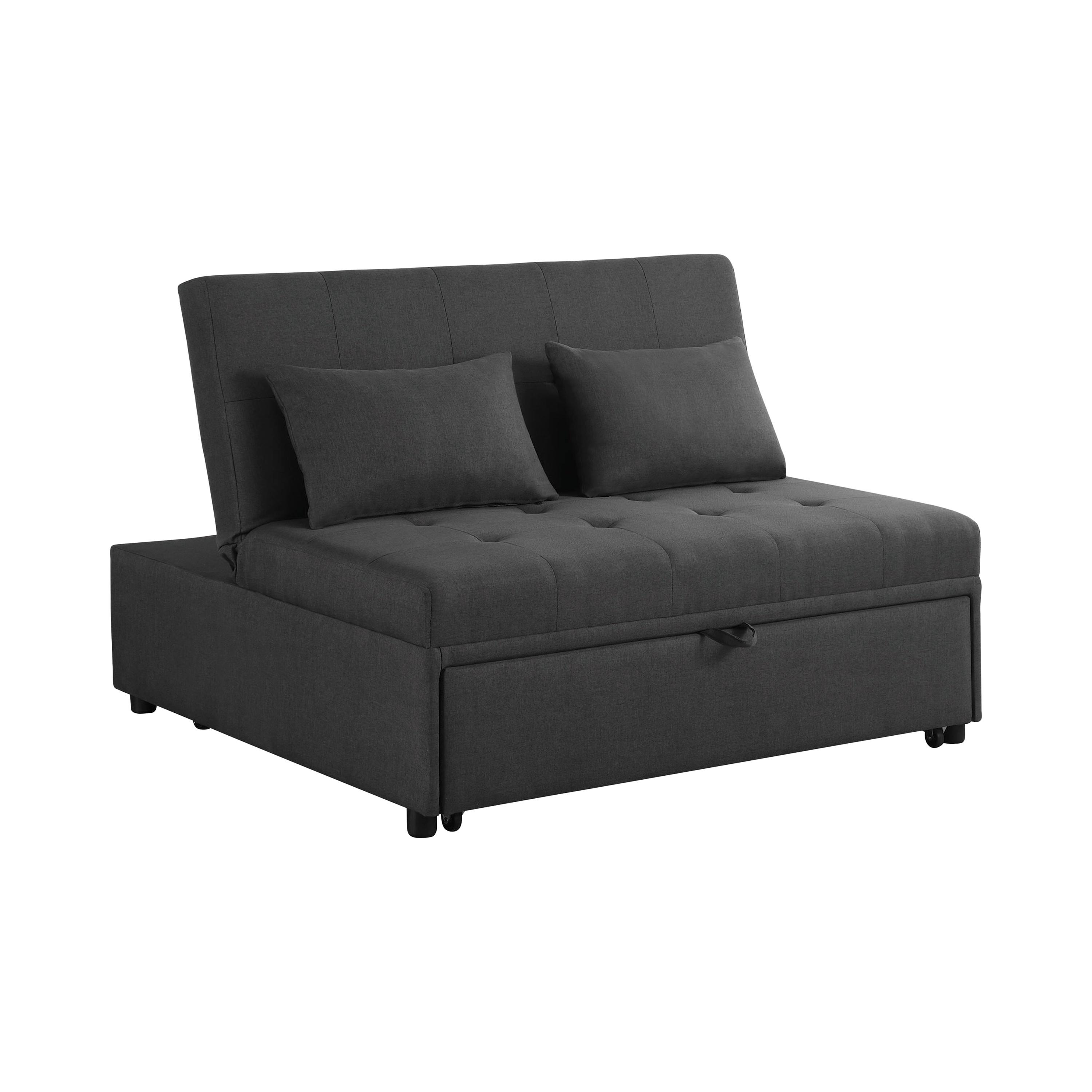 

    
Contemporary Gray Fabric Sofa Bed Coaster 360092 Lance
