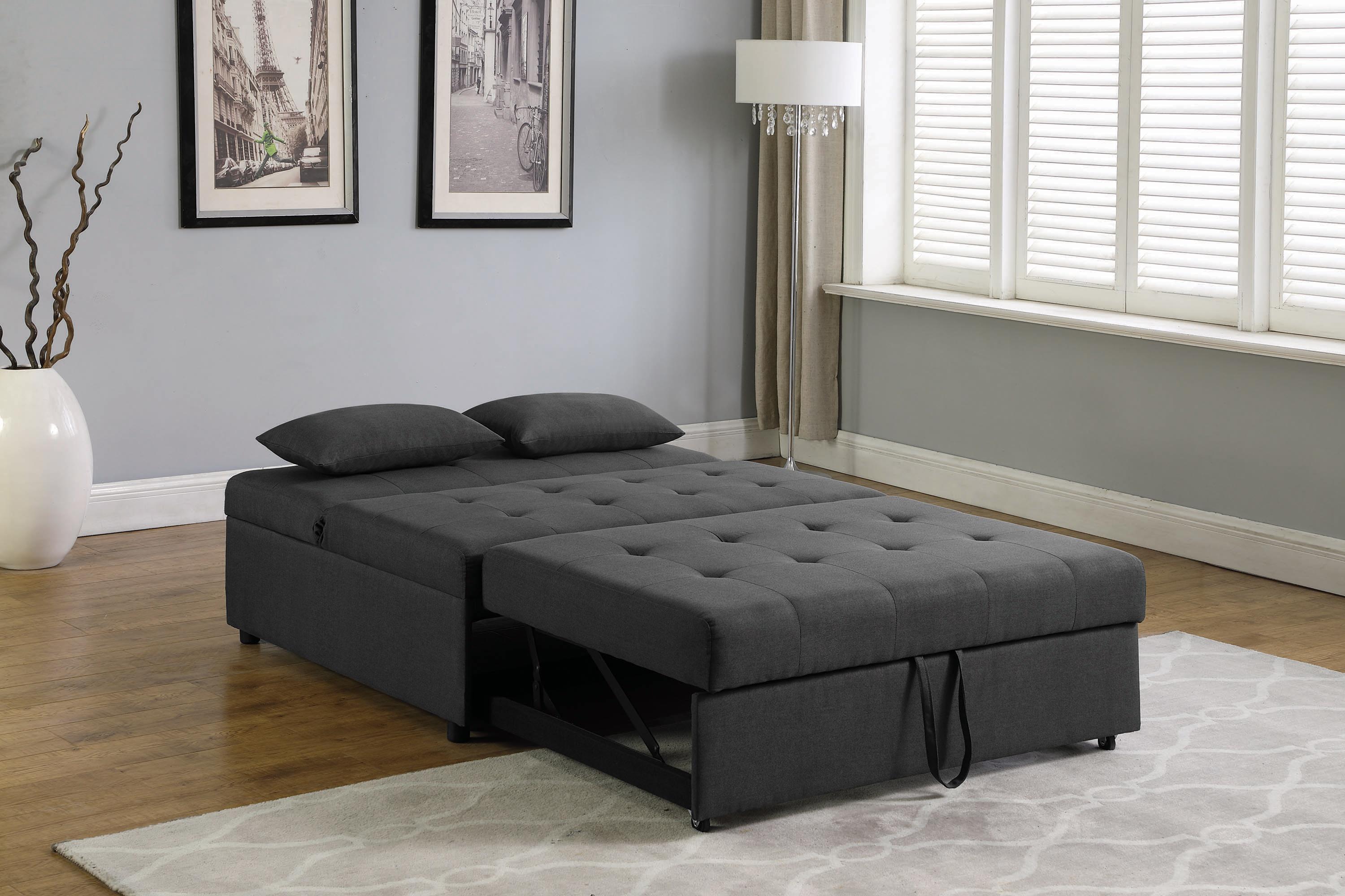 

                    
Buy Contemporary Gray Fabric Sofa Bed Coaster 360092 Lance
